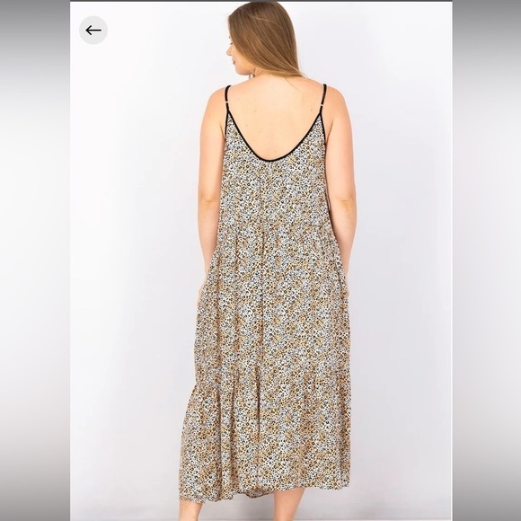 Kensie Women Animal Print Sleeveless Night Dress, Brown and Black Combo size XL - Picture 2 of 13